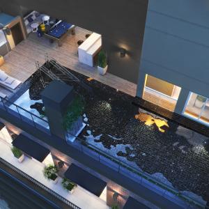 Artistic Pool illustration