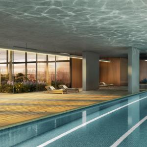 Artistic illustration of Indoor Pool with 25m lap