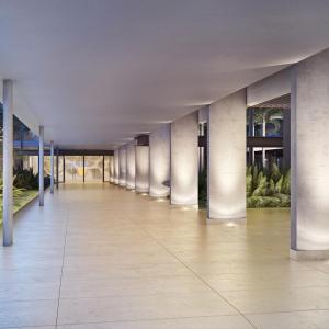 Artistic illustration of access Marquise towers