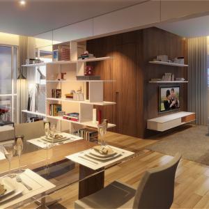 Artistic illustration of Apt Expanded Living of 62m²